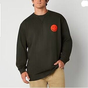 Arizona Mens Crew Neck Long Sleeve Sweatshirt - Small